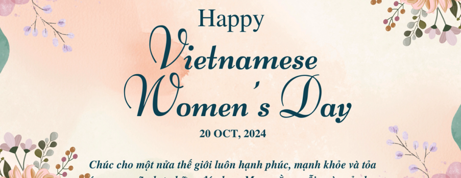 CHÚC MỪNG NGÀY PHỤ NỮ VIỆT NAM 20/10